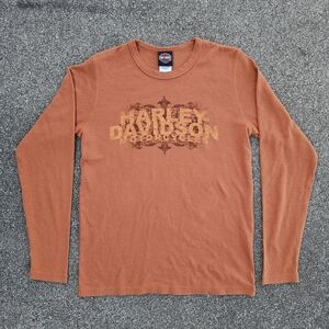 Vintage Harley-Davidson Long Sleeve Tee - Size L